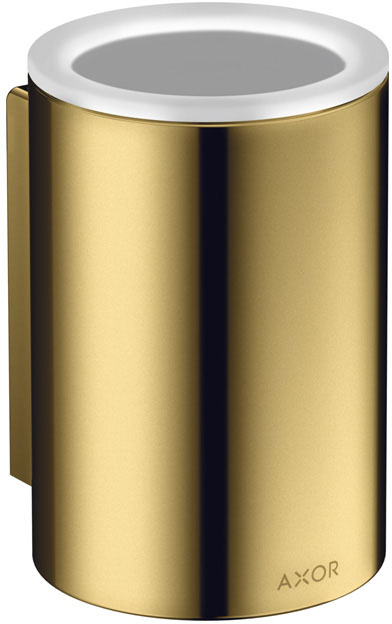 Стакан для зубных щёток Axor Universal Circular Polished Gold Optic 42804990