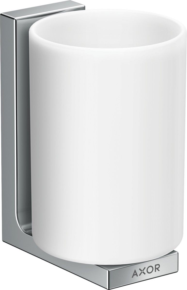 Стакан для зубных щёток Axor Universal Rectangular Chrome 42604000