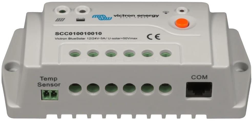 Контролер заряда Victron Energy BlueSolar PWM-Pro Charge Controller 12/24-5 цена 1326 грн - фотография 2