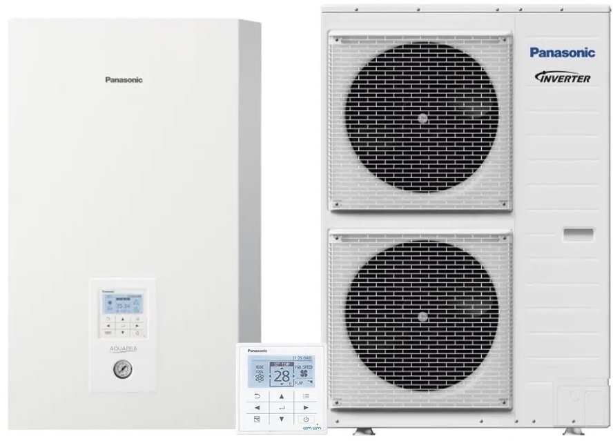 Цена тепловой насос Panasonic Aquarea T-CAP KIT-WXC09H3E8 (WH-UX09HE8/WH-SXC09H3E8) в Николаеве