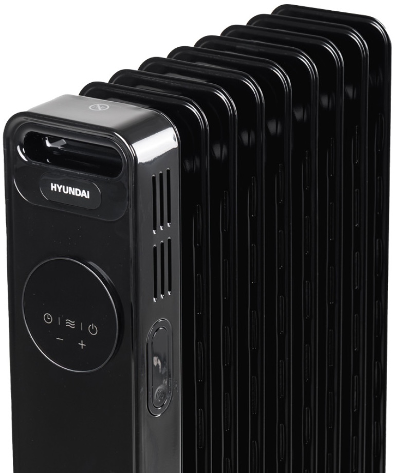 Масляний обігрівач Hyundai H09HTRB огляд - фото 8