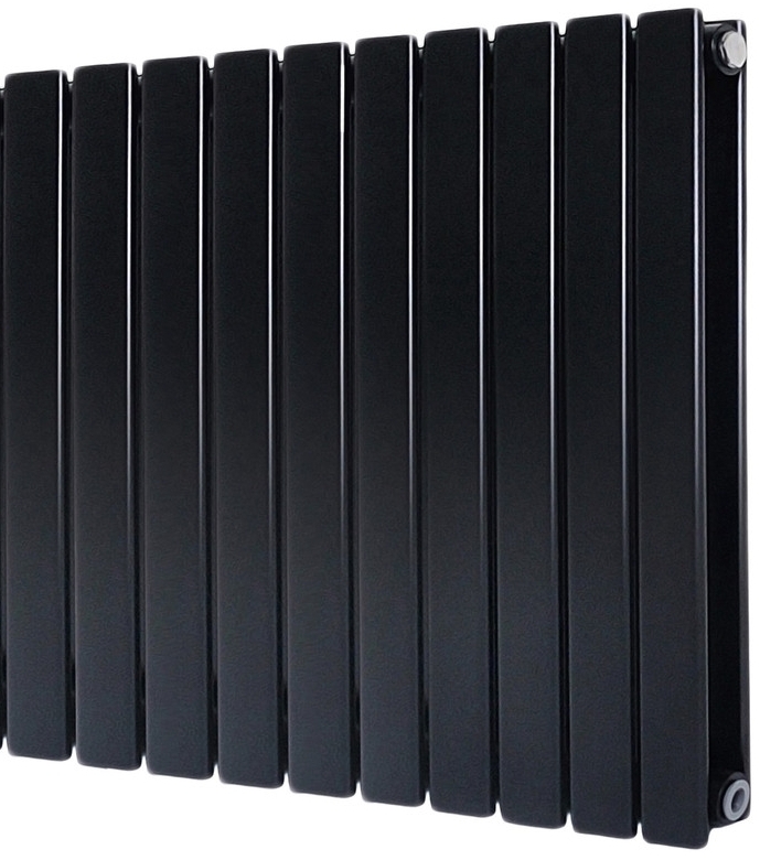 Радиатор для отопления Arttidesign Livorno II G 10/300/680/50 черный матовый (LV II.G.10.30.68.5.B)