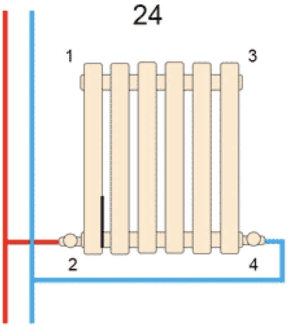 Радиатор для отопления Arttidesign Livorno II G 22/500/1496/50 черный матовый (LV II.G.22.50.150.5.B) инструкция - изображение 6