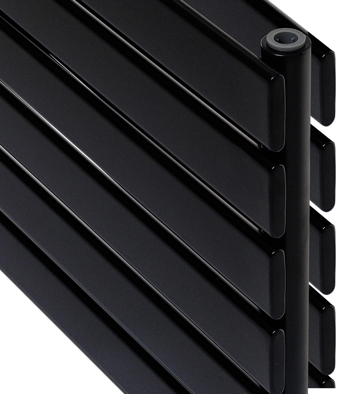 Радиатор для отопления Arttidesign Livorno II G 6/408/2000/50 черный матовый (LV II.G.6.40.200.5.B) цена 14904 грн - фотография 2