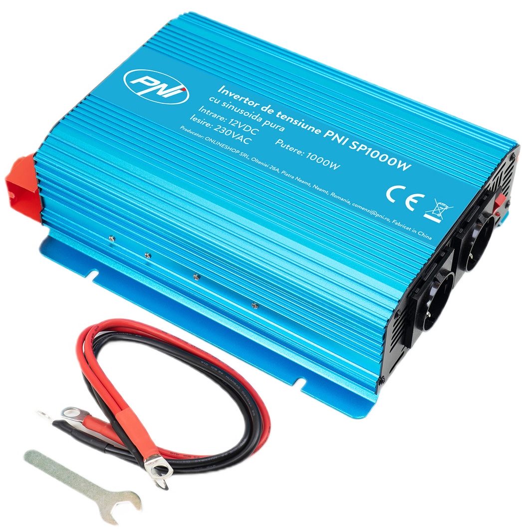 Інвертор напруги PNI SP1000W, 1000W, 12V відгуки - зображення 5