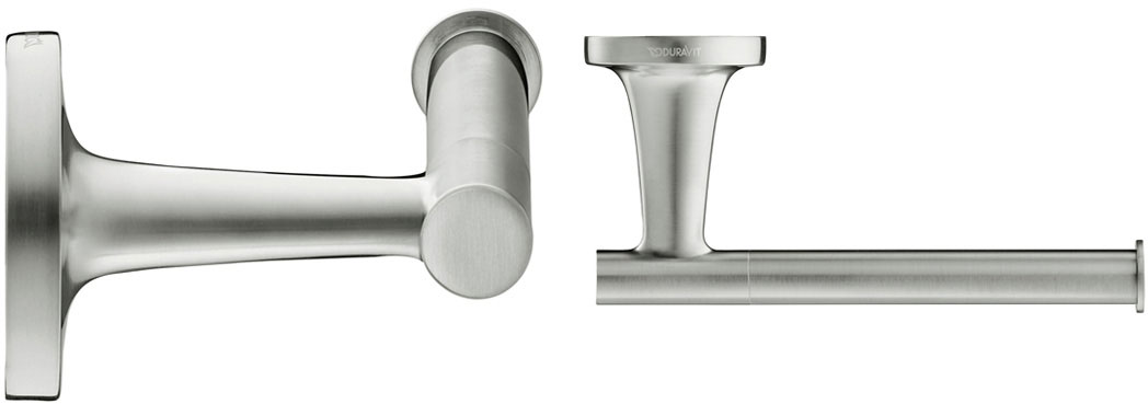 в продаже Держатель туалетной бумаги Duravit Starck T Stainless steel Brushed (0099377000) - фото 3