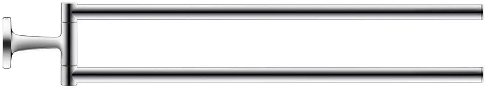Держатель для полотенец Duravit Starck T 46.5 см Chrome (0099411000)