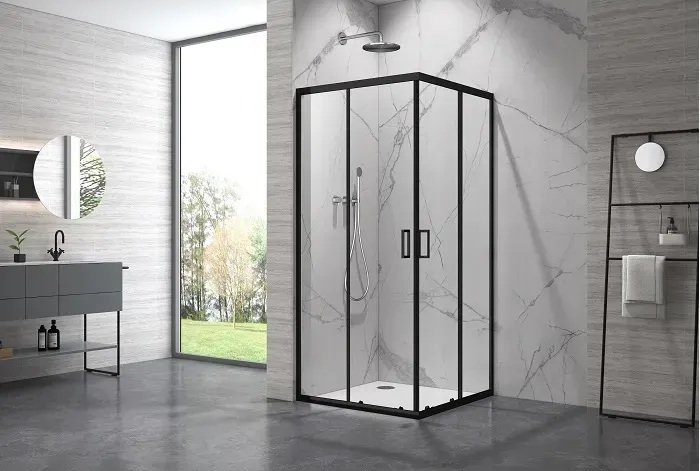 Душевой уголок Armaform Elbe Black 90x90x190 (111-092211) цена 0 грн - фотография 2