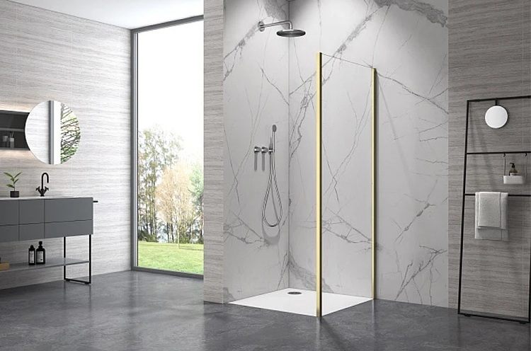 Душевая стенка Armaform Elbe Gold 90x190 (113-09326G) цена 9000 грн - фотография 2