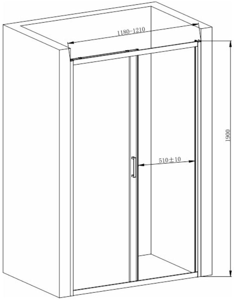 Armaform Elbe 120x190 (113-09328) Габаритные размеры