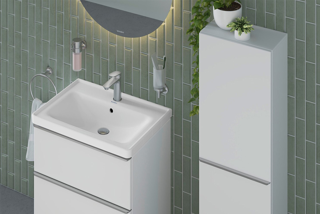 Дозатор жидкого мыла Duravit Starck T Stainless steel Brushed/White Matt (0099357000) цена 15363 грн - фотография 2