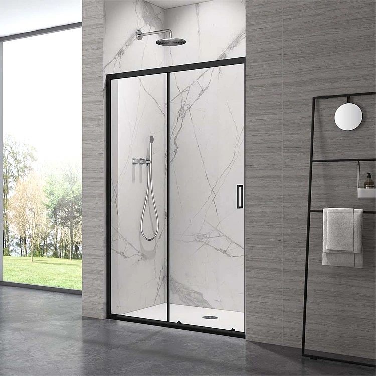 Душові двері Armaform Elbe Black 120x190 (113-09328B) ціна 15500 грн - фотографія 2