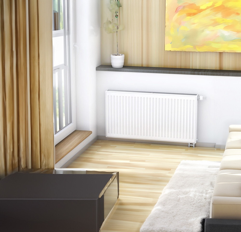 в продажу Радіатор для опалення Duvera 22 300x1000 нижнє підключення (DS22310S) - фото 3