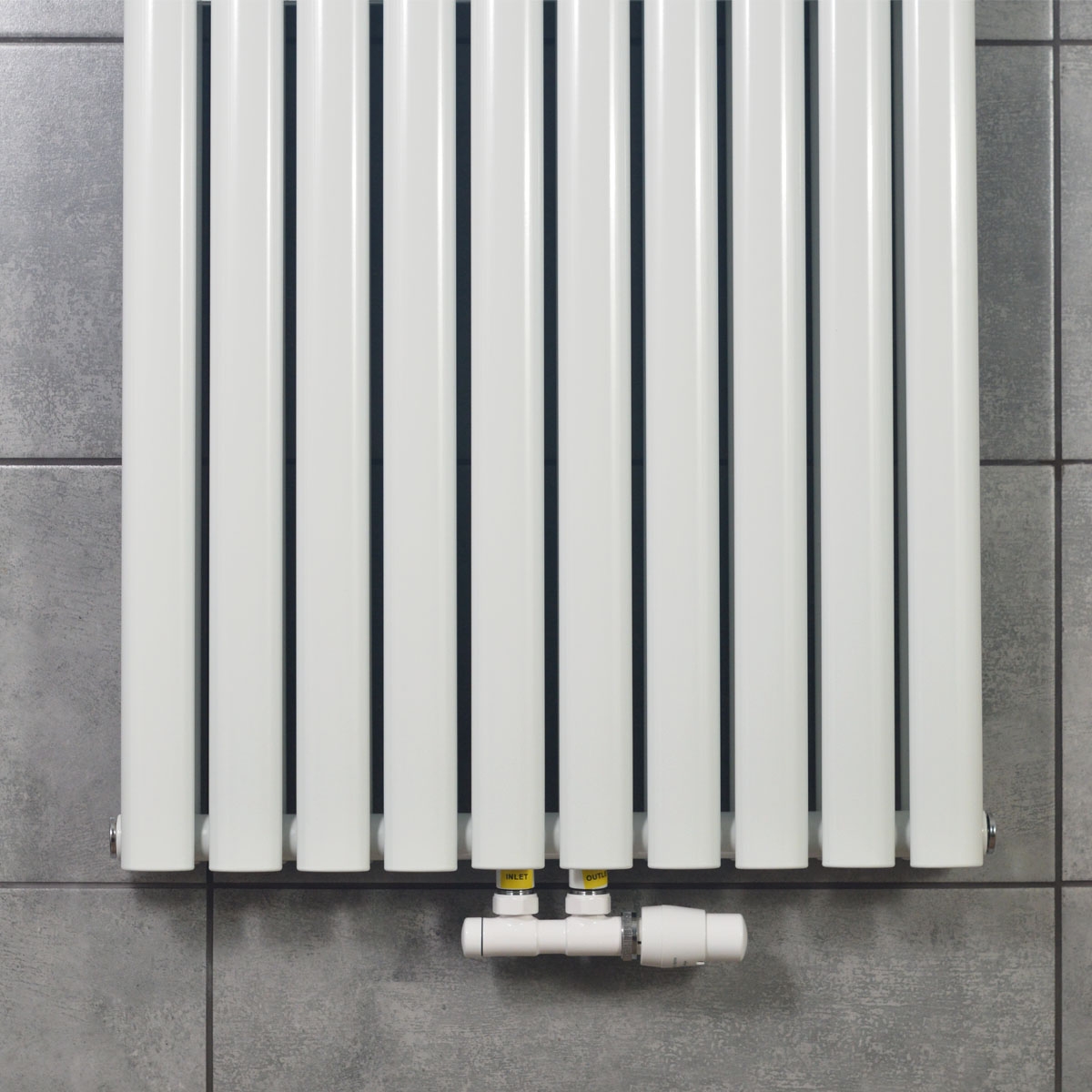 в продажу Радіатор для опалення Navin Ellipse Double 600x1800-10, білий (02-145133-6018) - фото 3