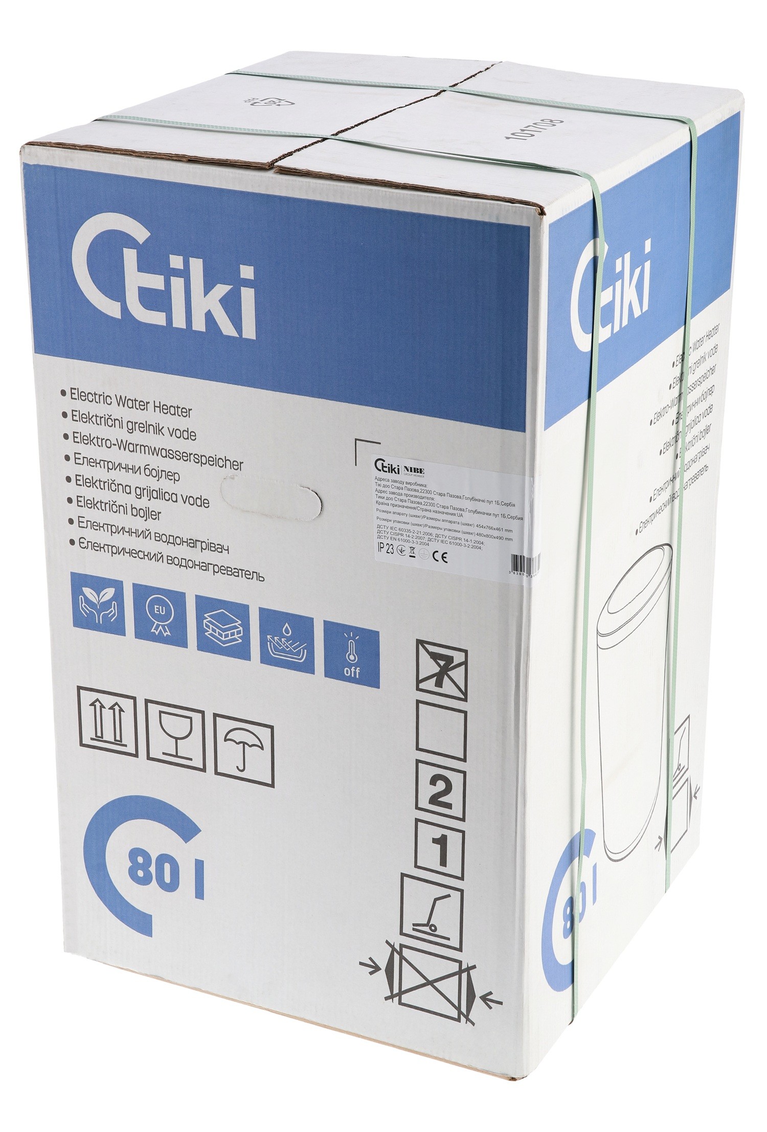 Бойлер Tiki Prime B 90V7 (MBC 80) (700297) внешний вид - фото 9