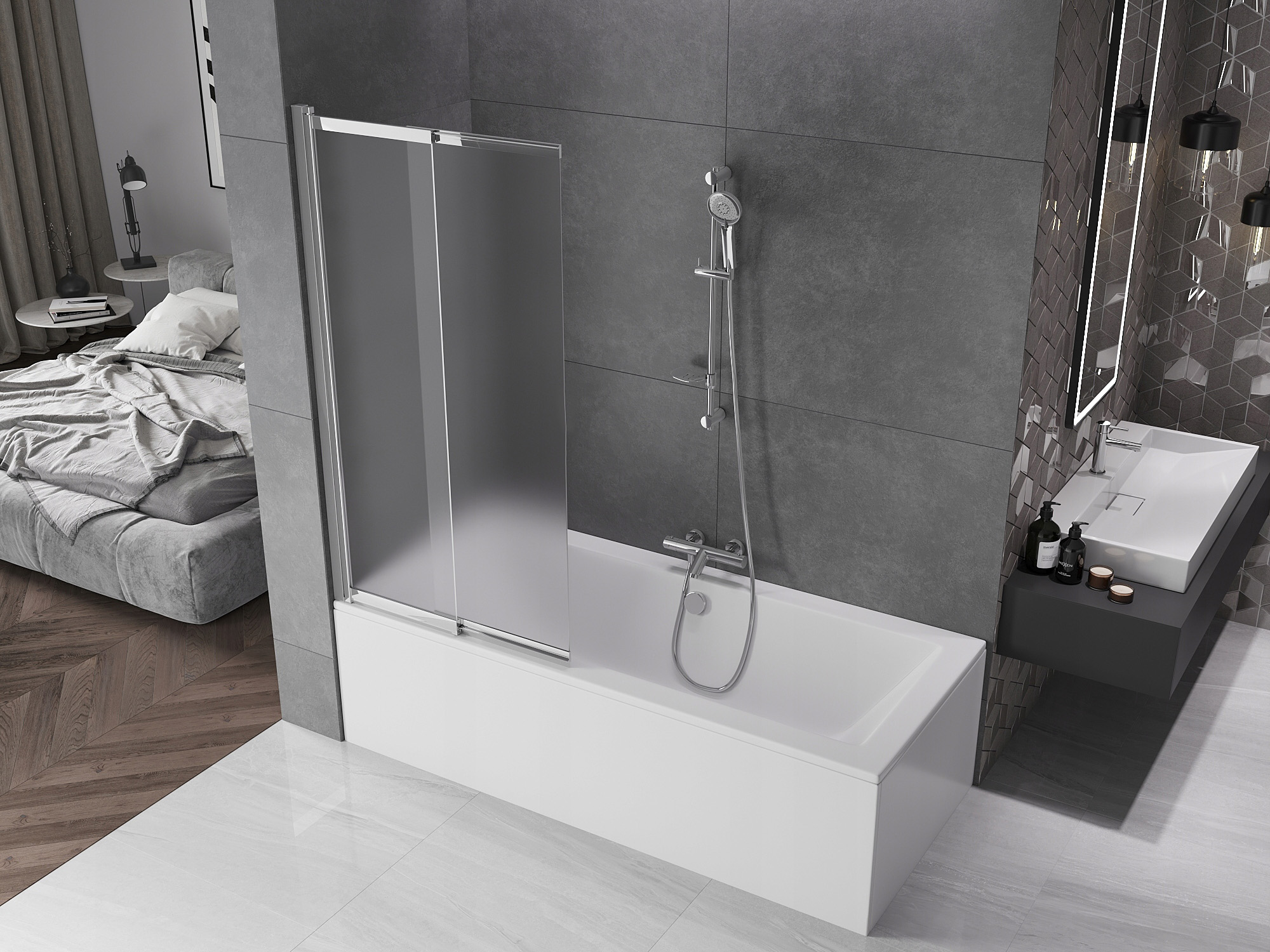 Шторка для ванны Armaform Novum (170-32500) цена 10500 грн - фотография 2