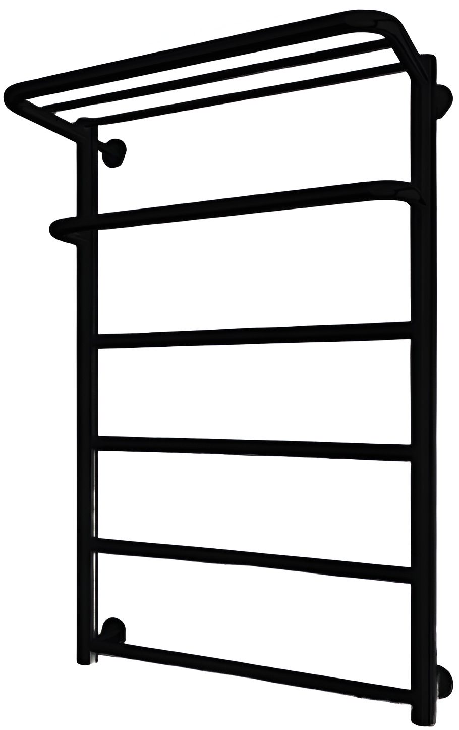 Полотенцесушитель Mario INOX Отель 770x530/500 черный матовый (1.4.048747.BM)