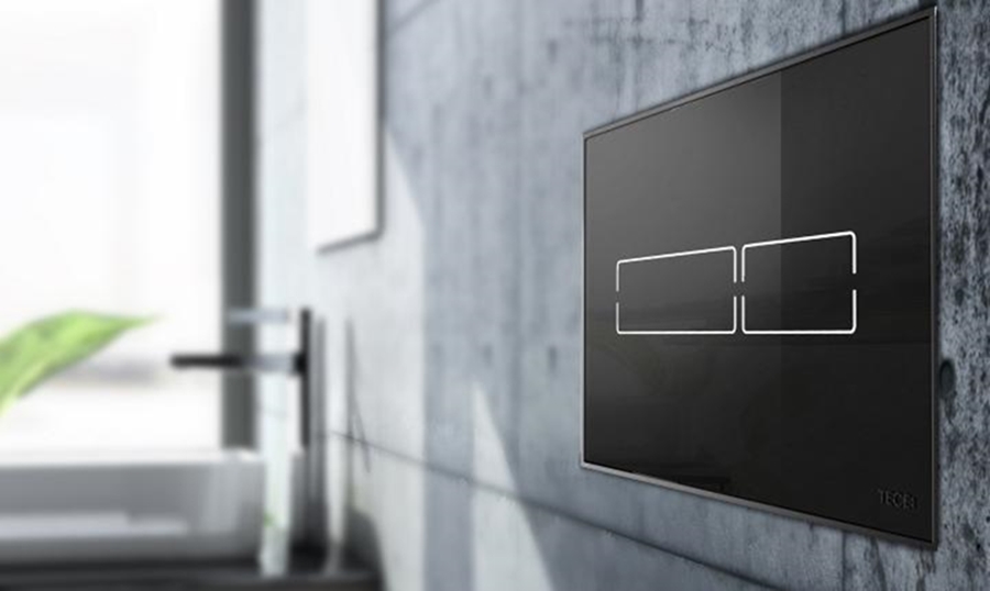 Панель смыва для инсталляции TECE Lux Mini Black (9240961) цена 31085 грн - фотография 2