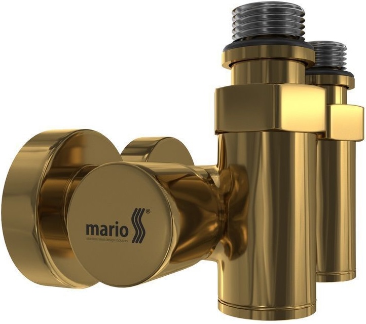 в продажу Кран кутовий під ТЕН Mario 1/2" золото сатин (4.0.0500.55.GB) - фото 3