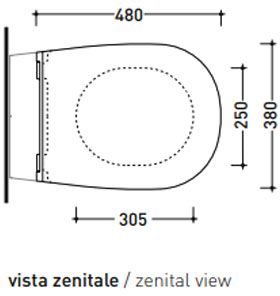 Flaminia IO 2.0 (IOCW07) Габаритні розміри