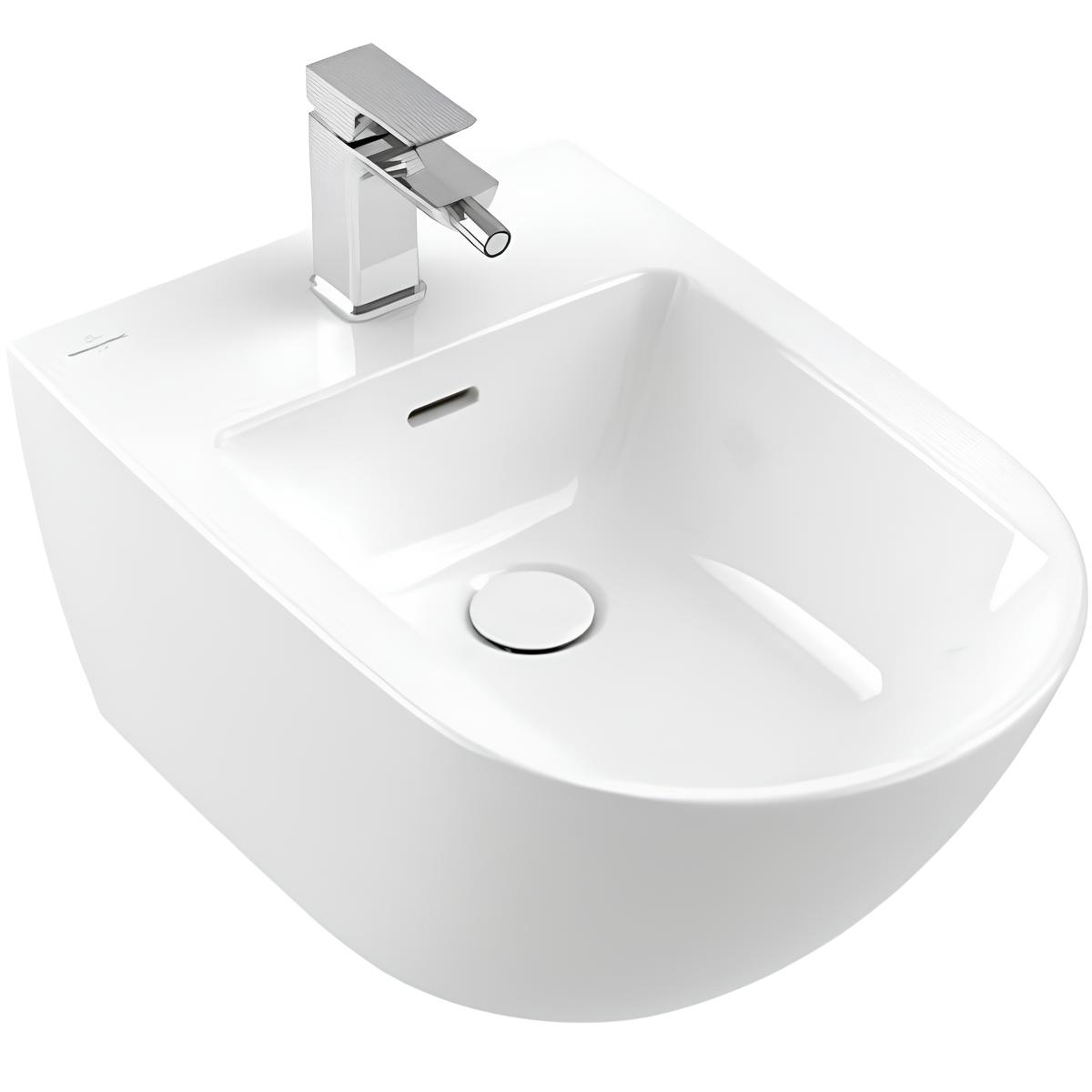 Біде Villeroy&Boch Subway 3.0 Stone White CeramicPlus 447000RW