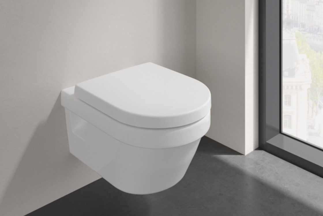 в продаже Унитаз подвесной Villeroy&Boch Architectura 5684R001+98M9C101 - фото 3