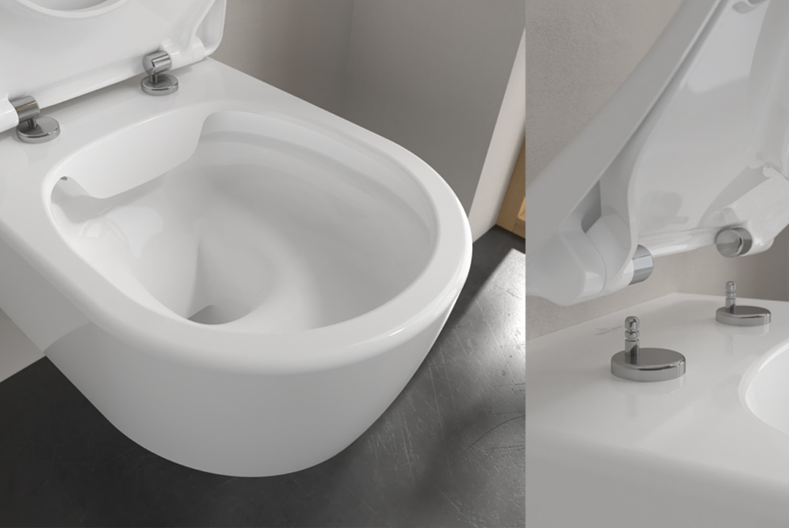 в продаже Унитаз подвесной Villeroy&Boch Avento 5656RSR1 - фото 3