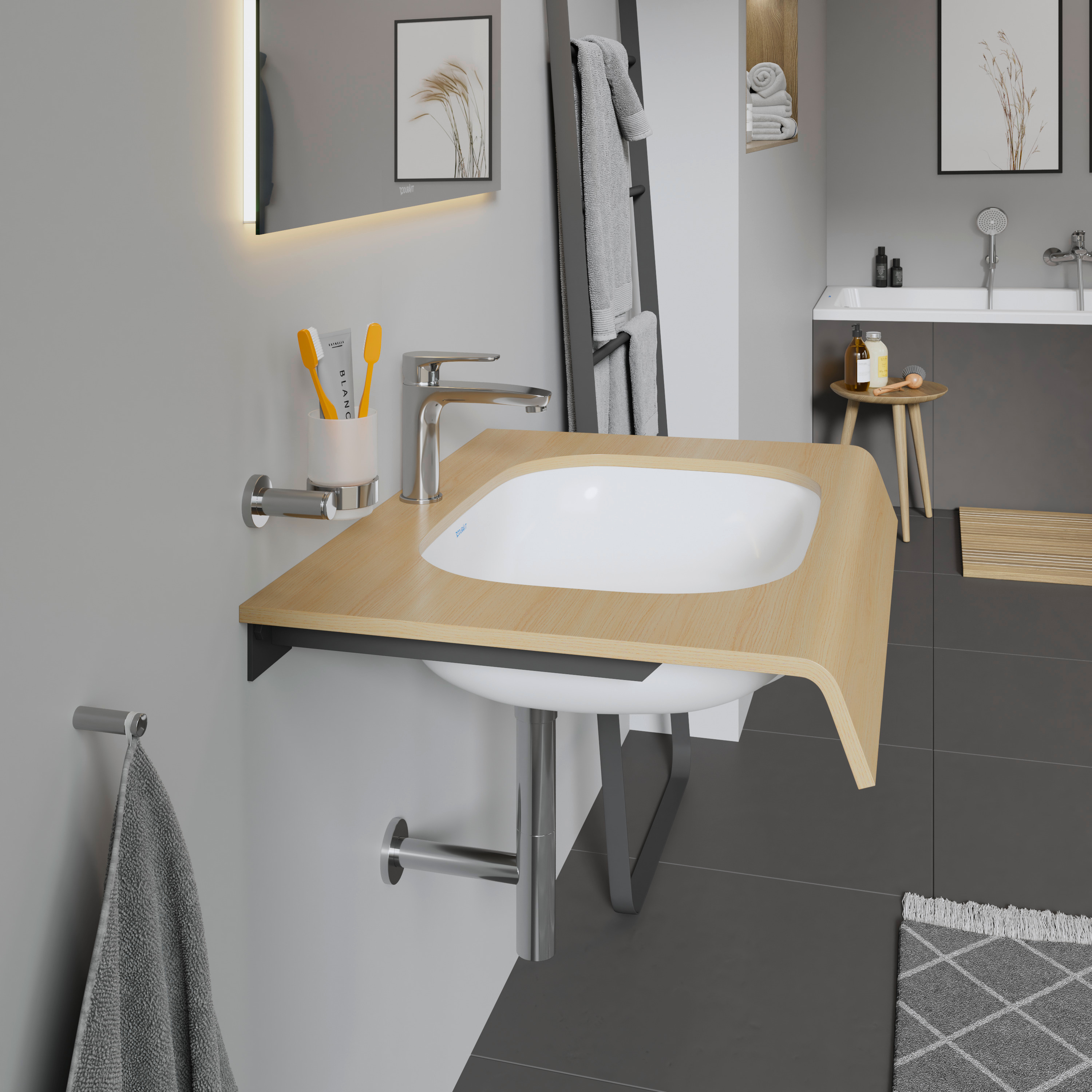 Умывальник Duravit D-Code 0338560000 инструкция - изображение 6