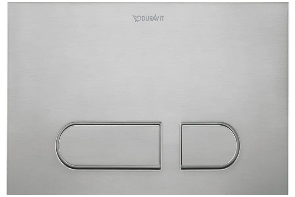 Панель смыва для инсталяции Duravit Durasystem A1 Brushed stainless steel WD5001701000