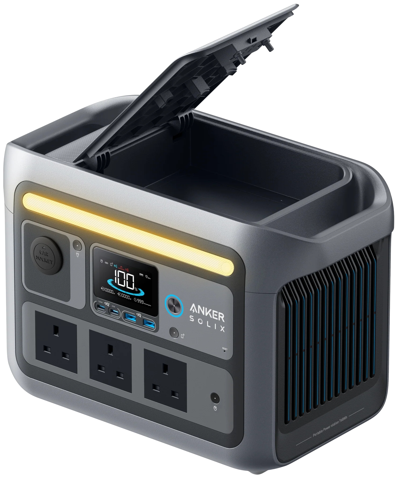 Портативна зарядна станція Anker Solix C800 Plus ціна 25988 грн - фотографія 2