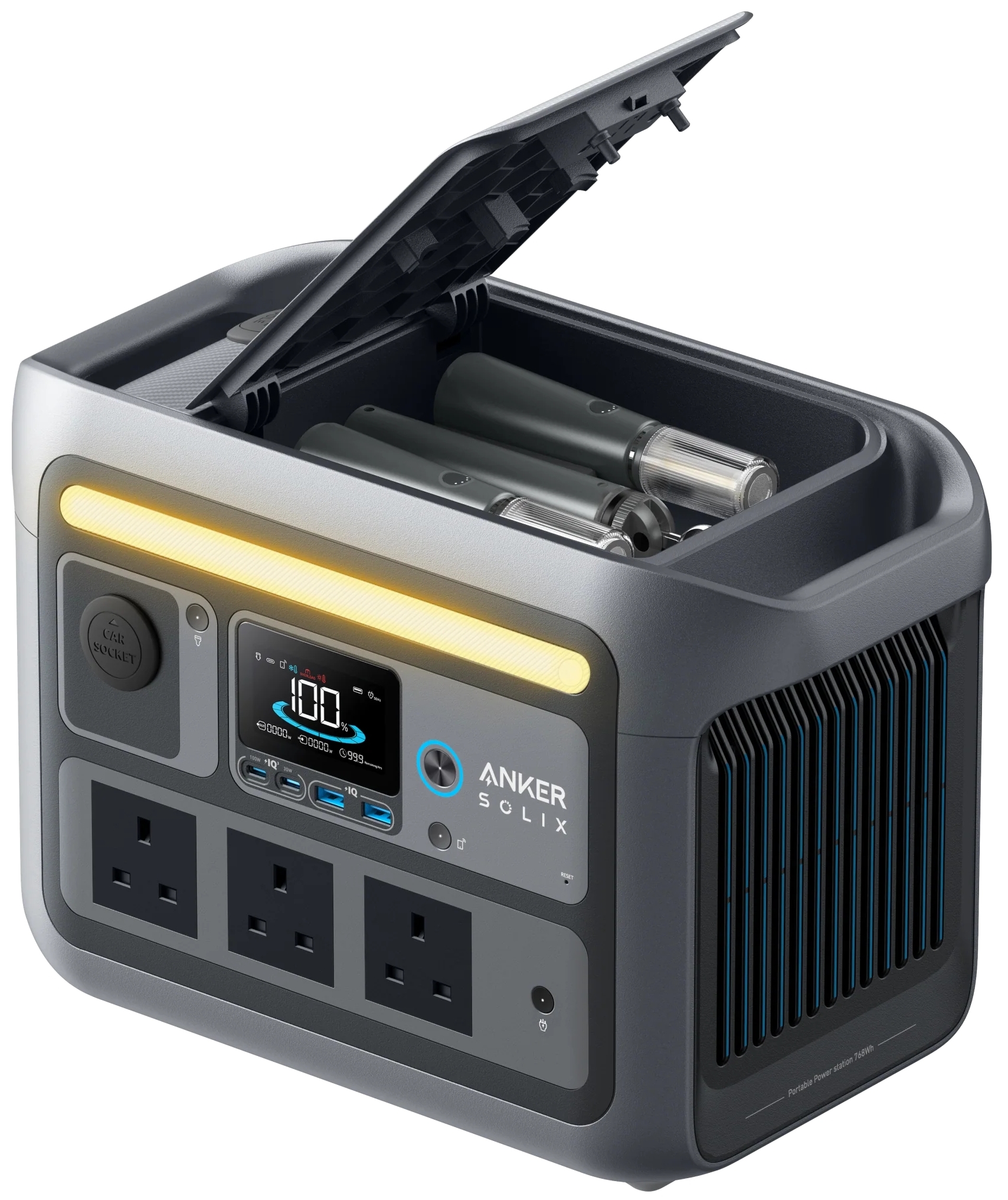 в продажу Портативна зарядна станція Anker Solix C800 Plus - фото 3