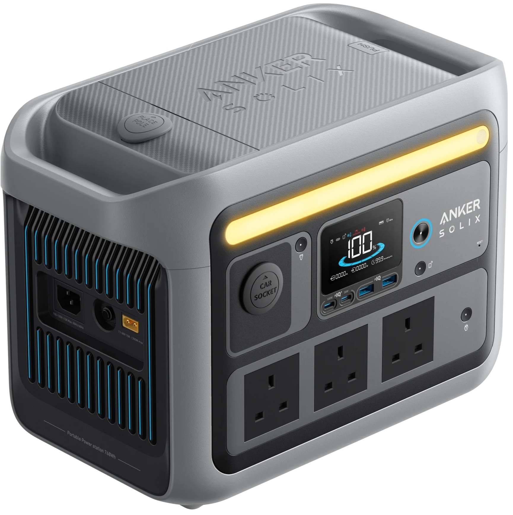 Портативна зарядна станція Anker Solix C800 Plus характеристики - фотографія 7