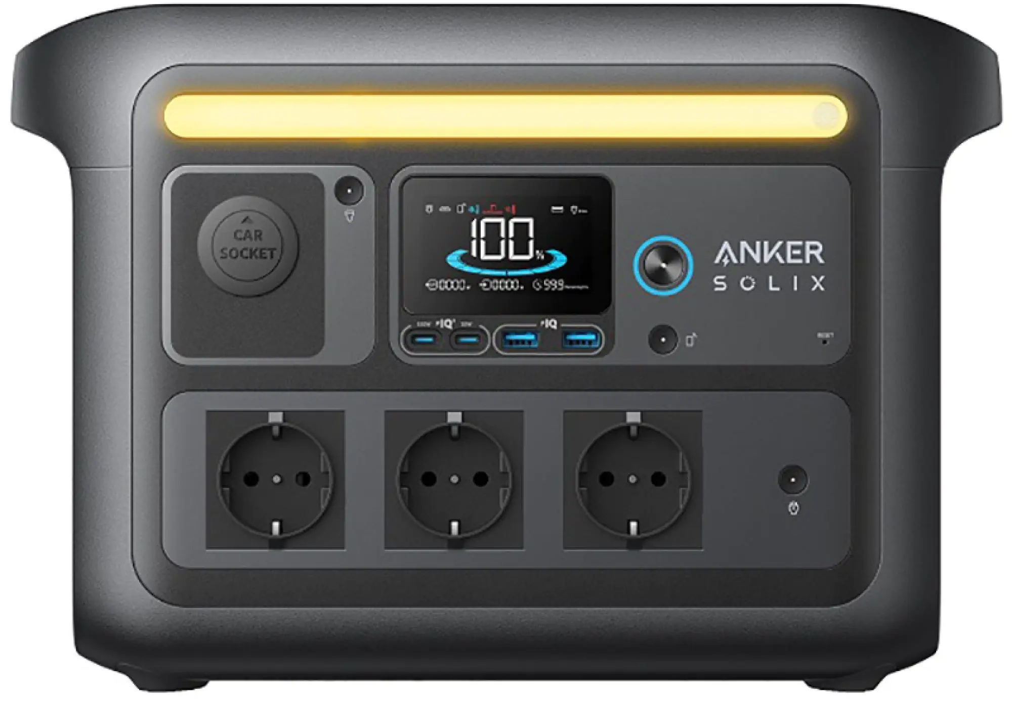 Портативна зарядна станція Anker Solix C800 Plus