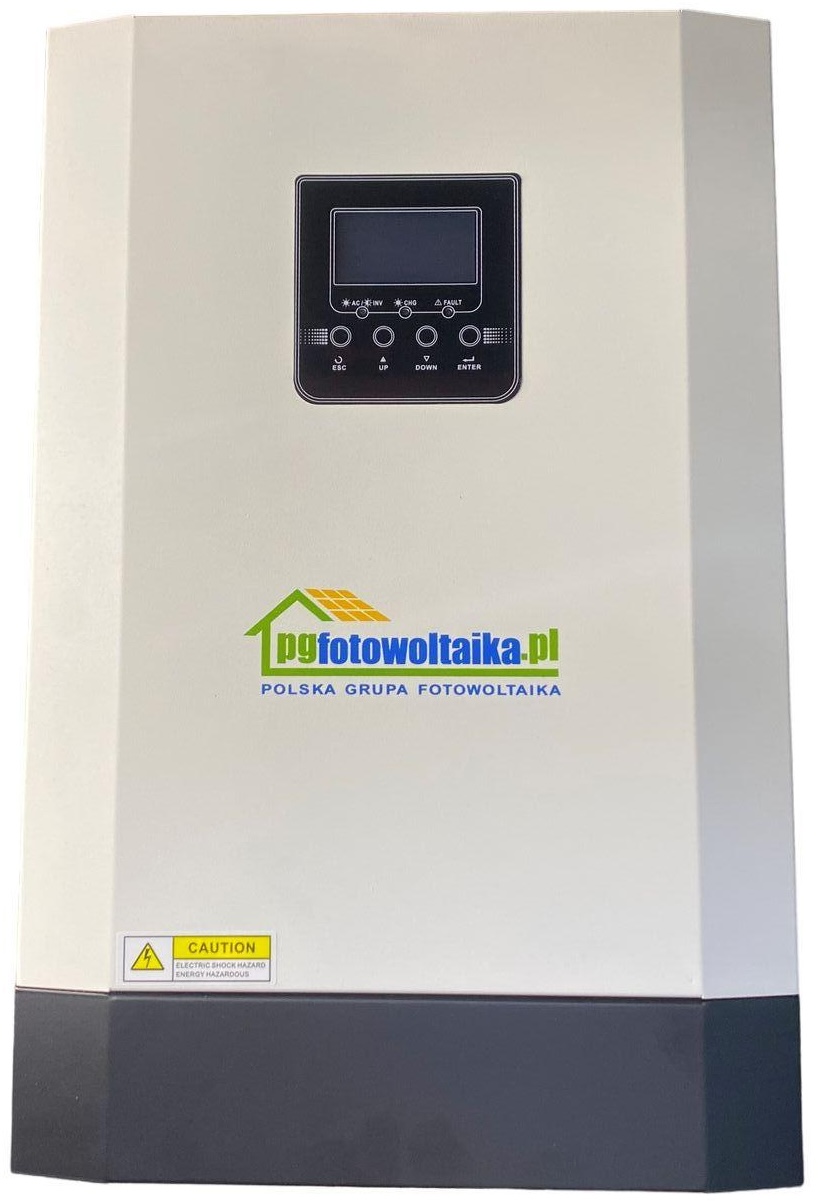 Система резервного живлення PGFotowoltaika Off-Grid PGF OG-5500 MPPT 5.5 KW + WiFi + cонячна панель Rosen Solar Mono Cells, 8 шт ціна 61050 грн - фотографія 2