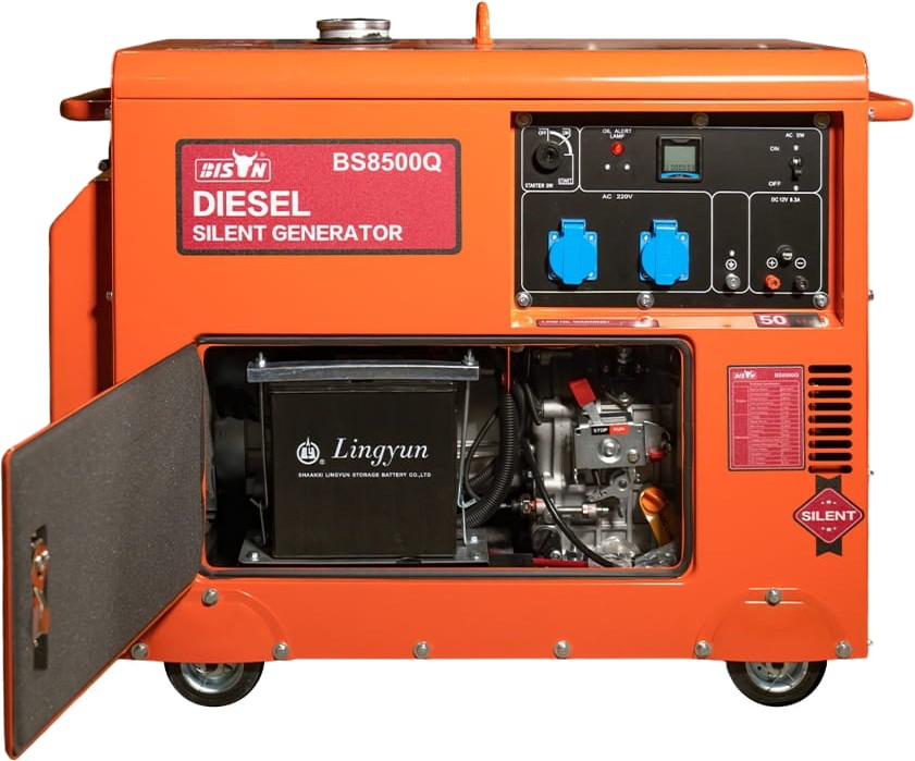 Генератор Bison BS8500Q обзор - фото 8