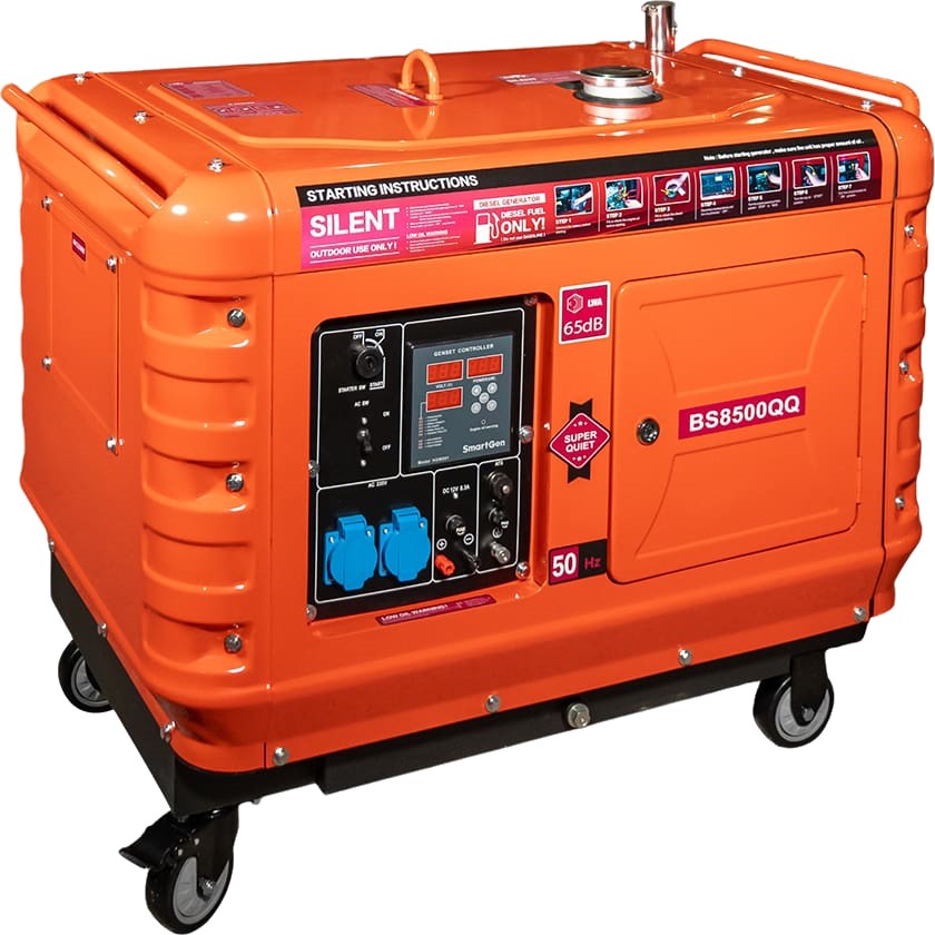 Генератор Bison BS8500QQ обзор - фото 8