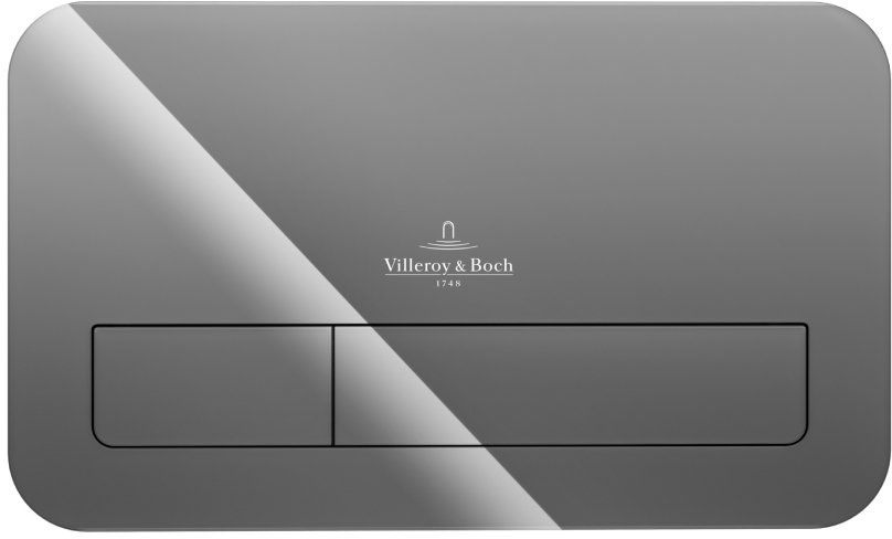 Панель смыва для инсталляции Villeroy&Boch M200 Glossy Grey 922400RA