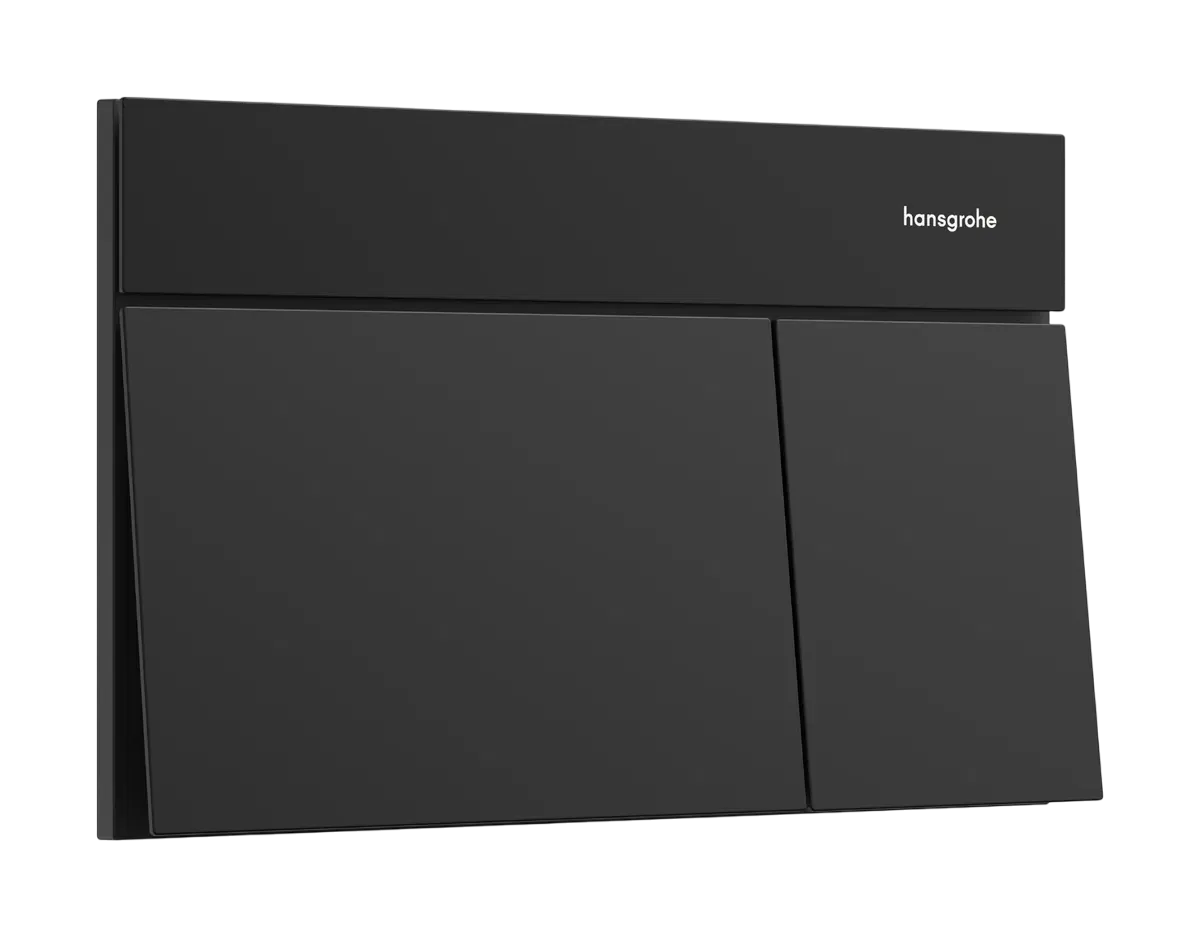 Панель смыва для инсталляции Hansgrohe iFrame Element E Black Matt 66003670