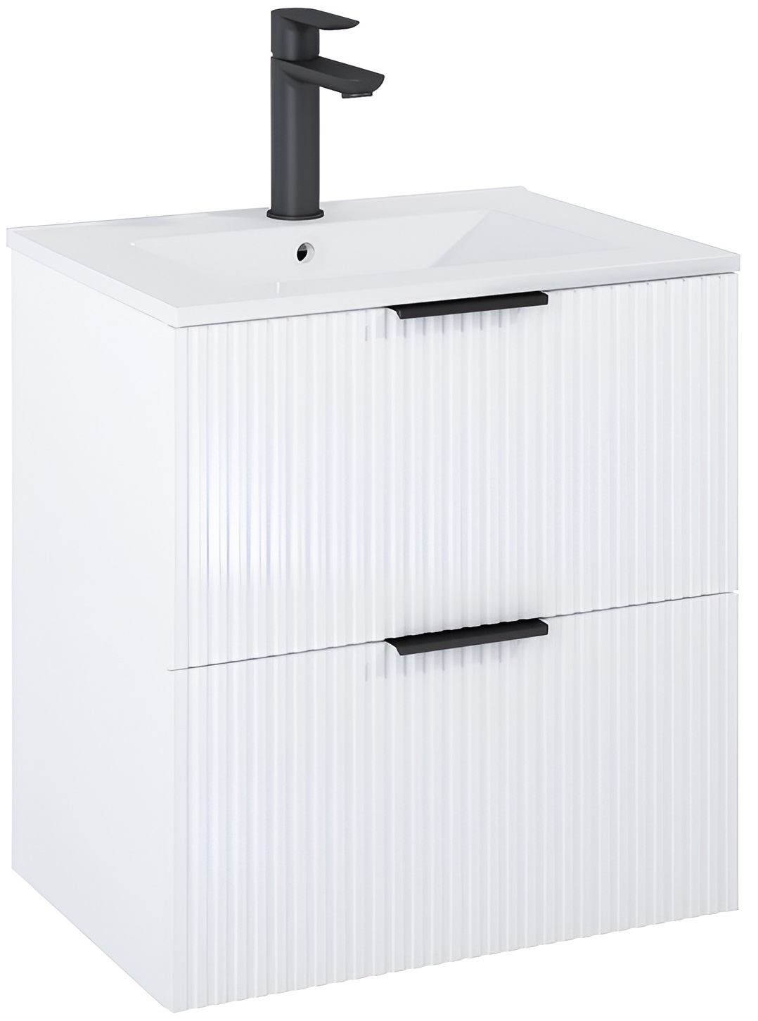 Тумба з умивальником Roca Reef 600 White matt (A857954529+A3272A3000)