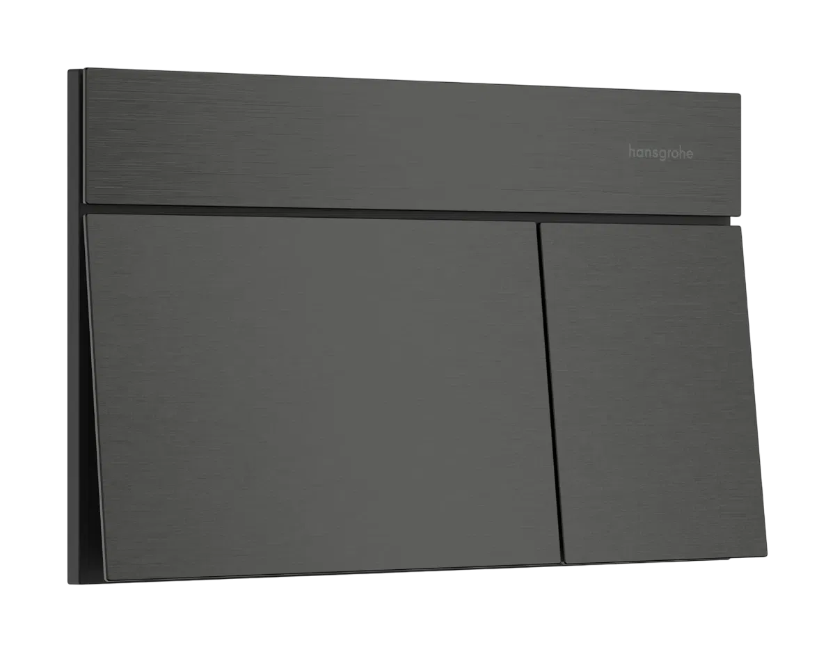 Панель смыва для инсталляции Hansgrohe iFrame Element E Brushed Black Chrome 66003340