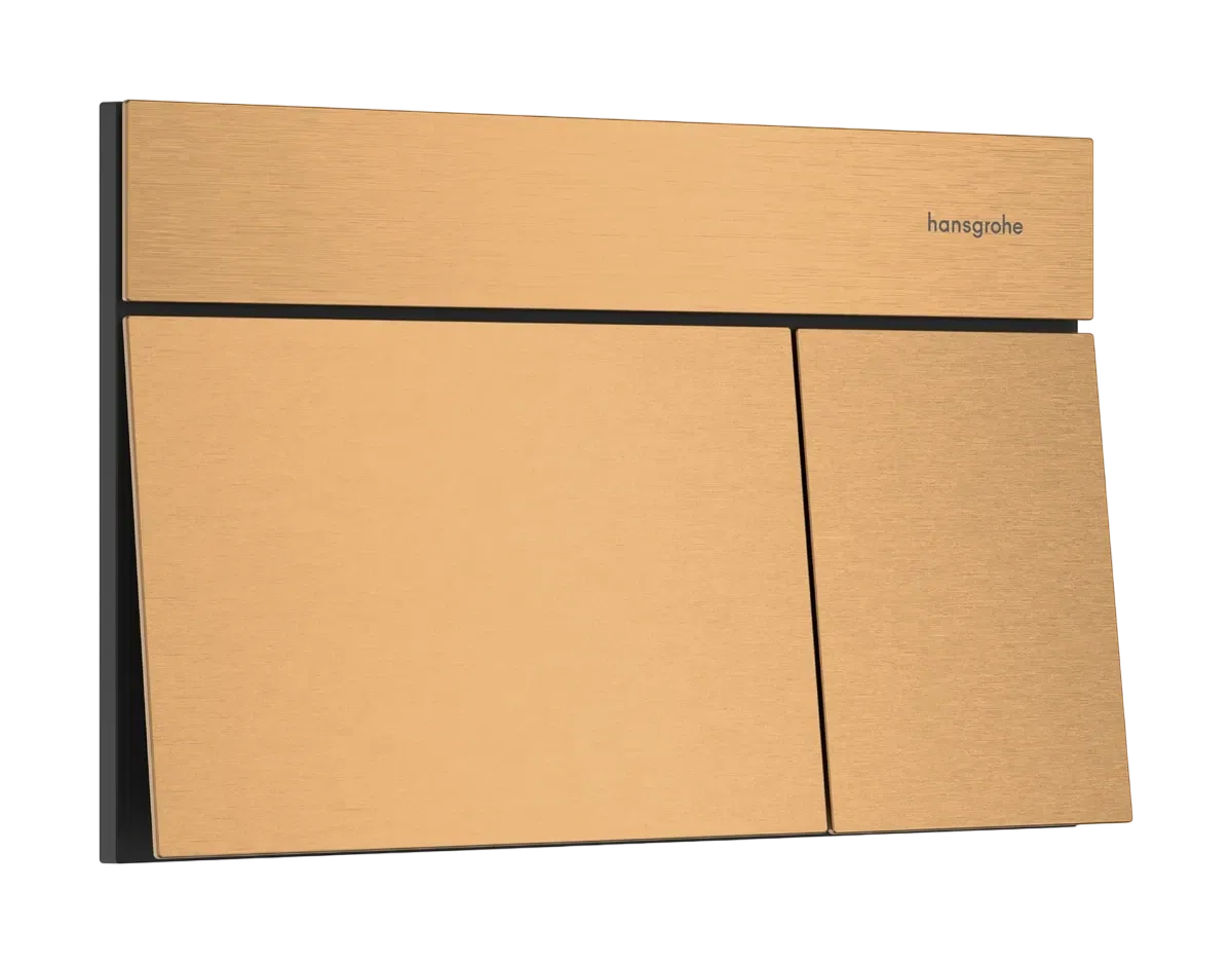 Панель смыва для инсталляции Hansgrohe iFrame Element E Brushed Bronze 66003140