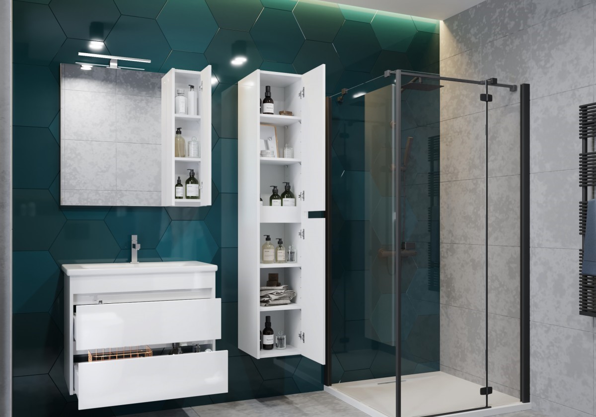 в продаже Шкаф-пенал Juventa Luton LtP-170 белый - фото 3