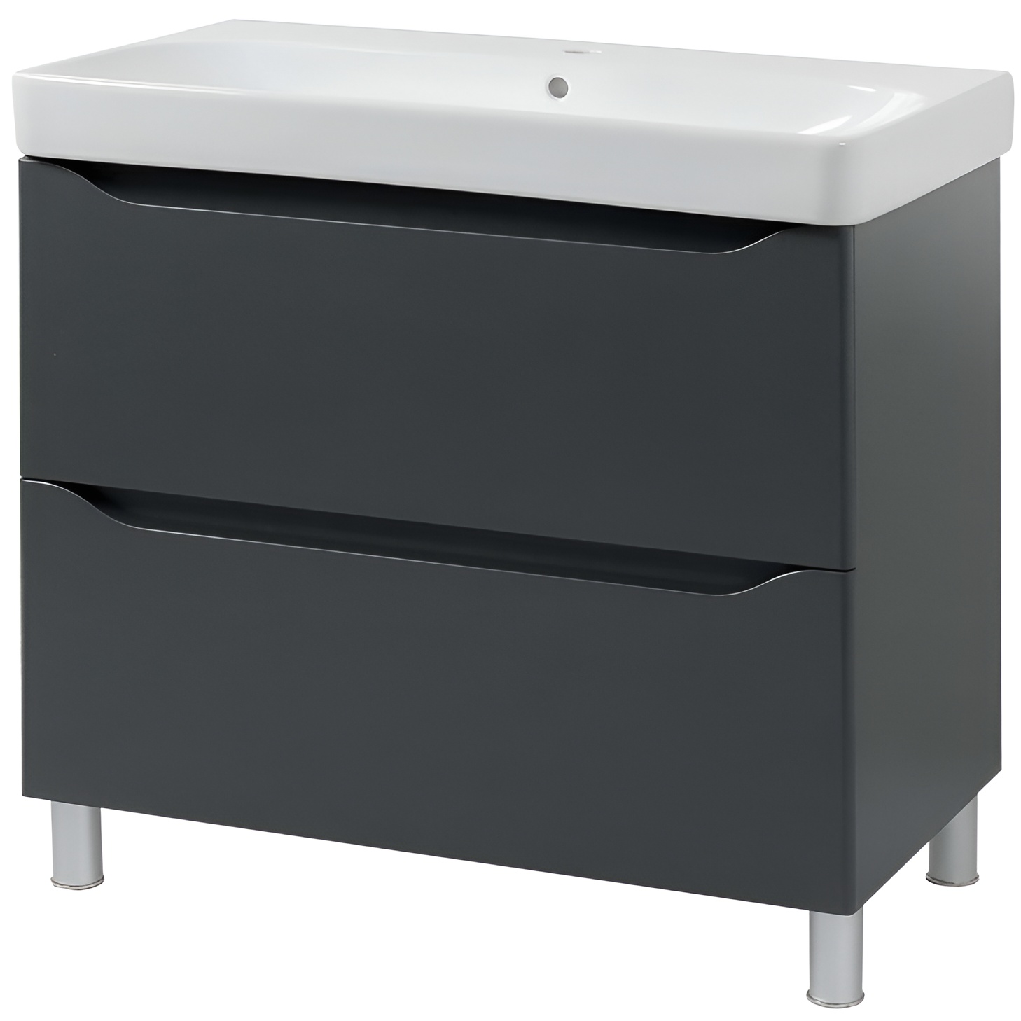 Air-Line 90 Smile Square Grey Matt (SM-90 НС+500.251.01.1)