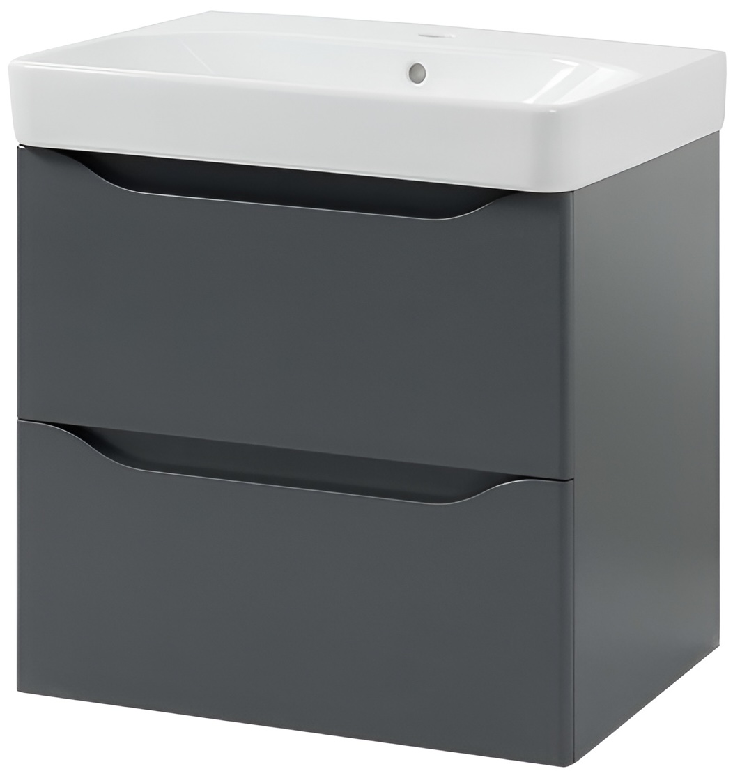 Air-Line 60 Smile Square Grey Matt (SM-60 ПС+500.229.01.1)