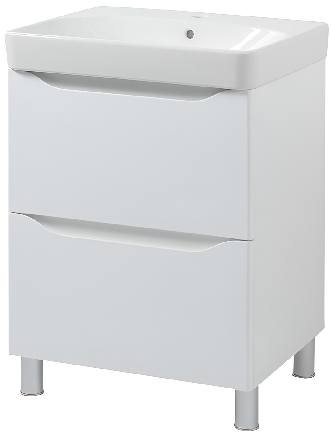 Air-Line 60 Smile Square White Matt (SM-60 НБ+500.229.01.1)