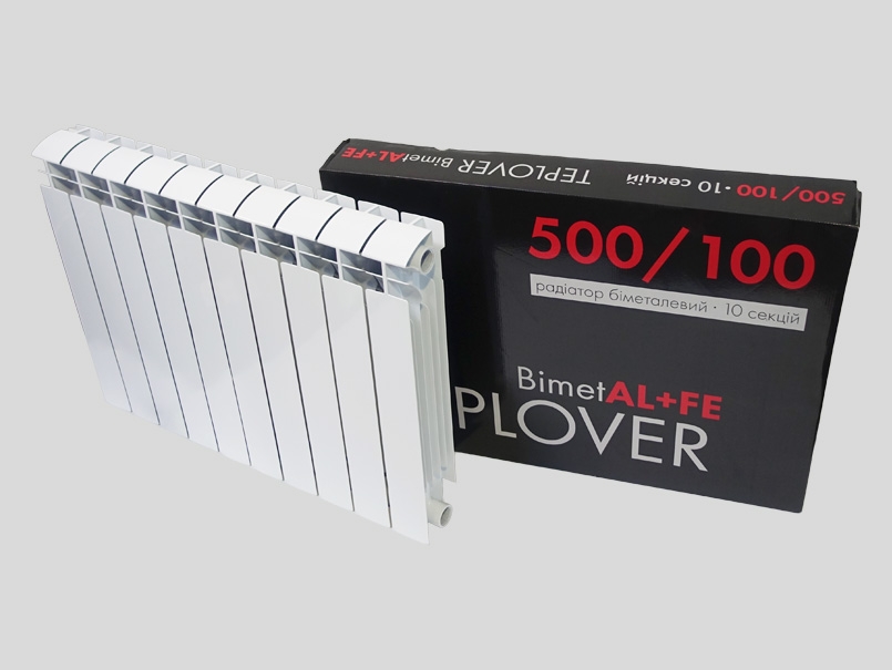 Радиатор для отопления Teplover Top 500/100 (1 секция) цена 462 грн - фотография 2