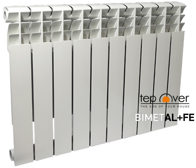 Радиатор для отопления Teplover 500/80 (1 секция) цена 369 грн - фотография 2