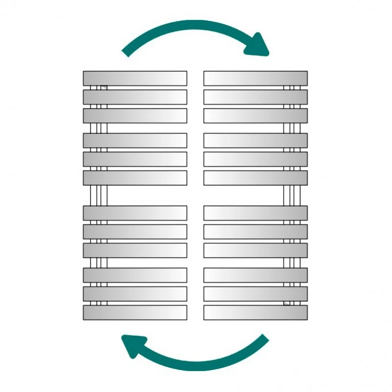 Полотенцесушитель Instal Projekt Nameless NAME-50/120C35 (GC 04C1) 500x1186 White цена 19411 грн - фотография 2