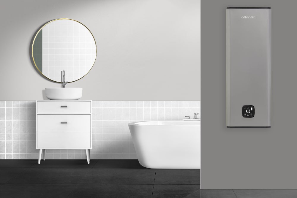 Водонагрівач Atlantic Vertigo Steatite WI-FI 80 ES-MP0652F220-S WD (2250W) silver (EG) огляд - фото 8