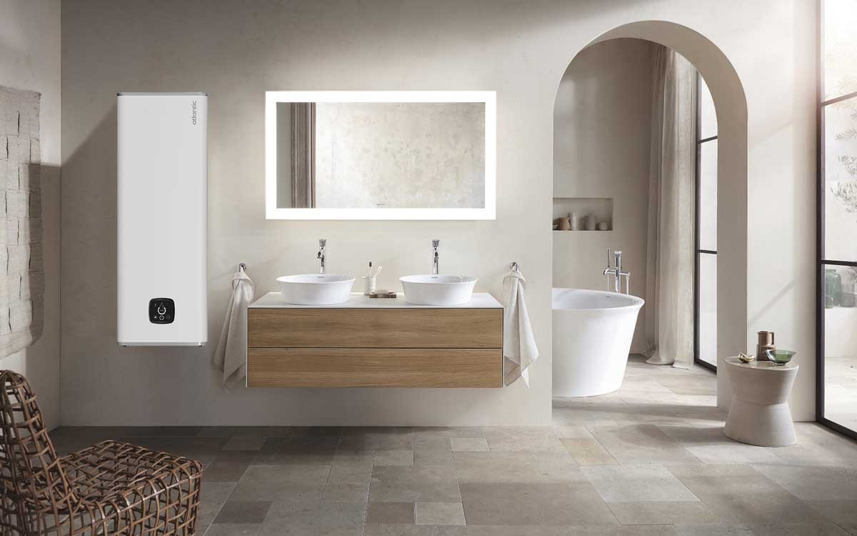 Водонагрівач Atlantic Vertigo Steatite WI-FI 80 ES-MP0652F220-S WD (2250W) white (EG) огляд - фото 8